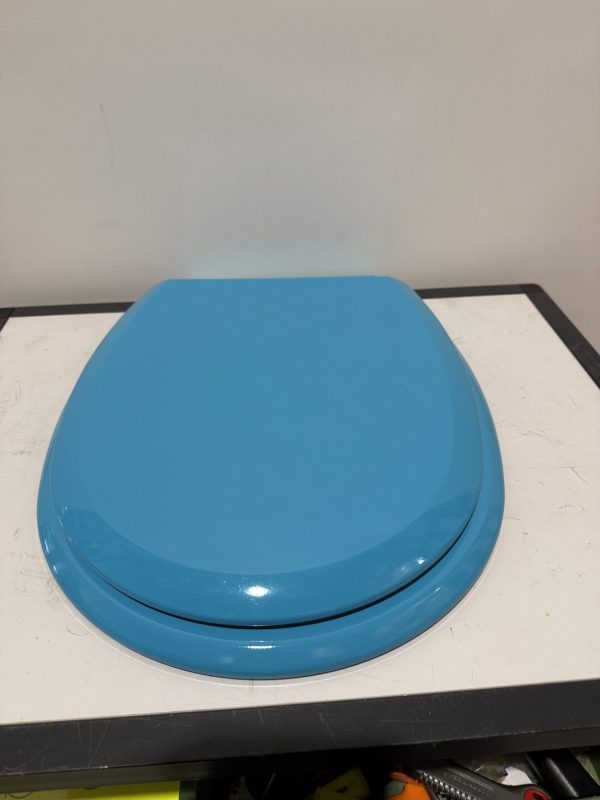 Toiletbril(blauw) Allibert - Afbeelding 2