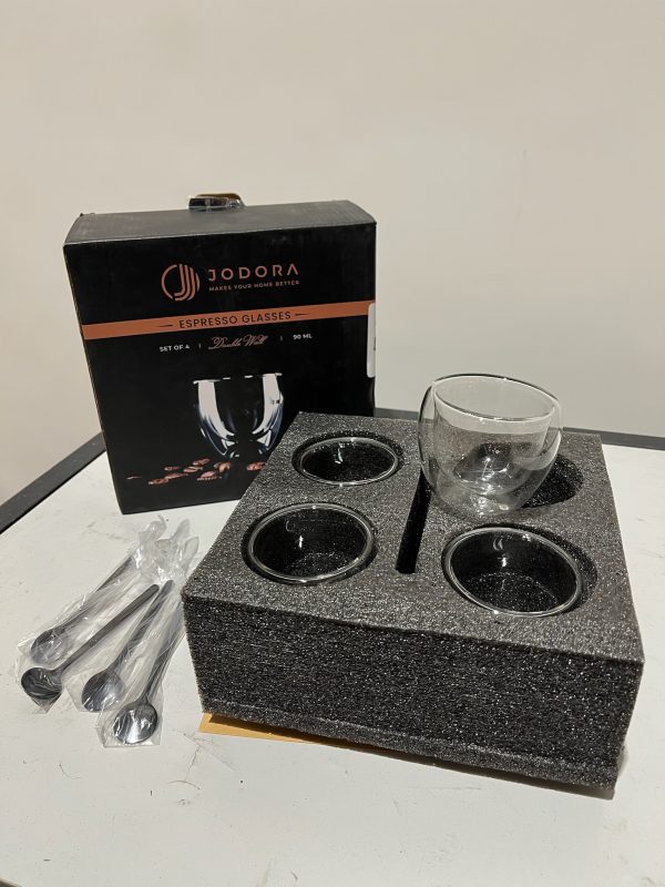 Espresso glazen kopjes Jodora - Afbeelding 2