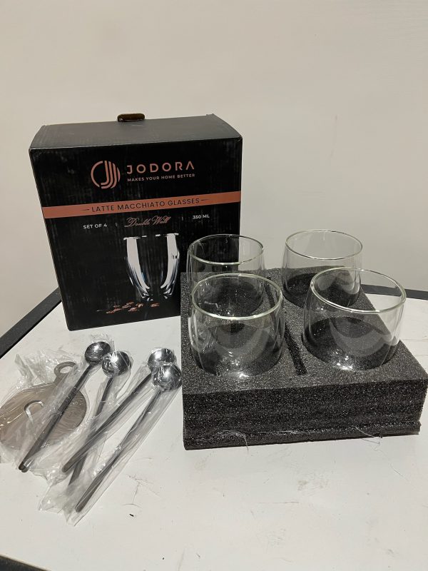 Latte macchiato glazen kopjes Jodora