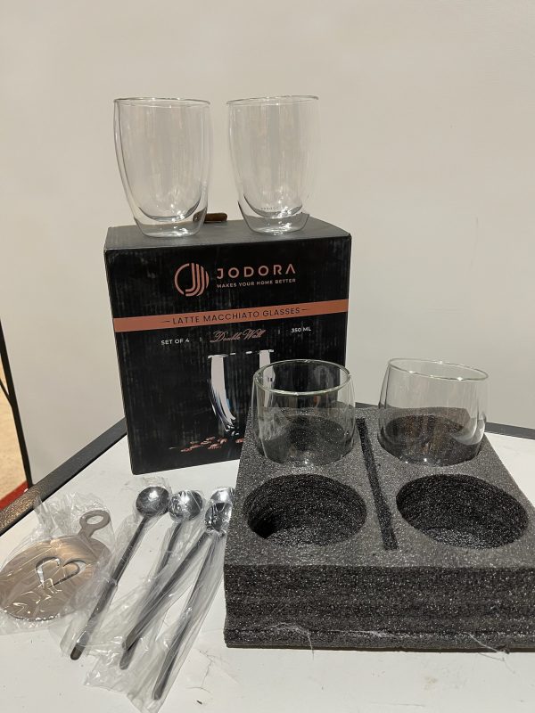 Latte macchiato glazen kopjes Jodora - Afbeelding 3