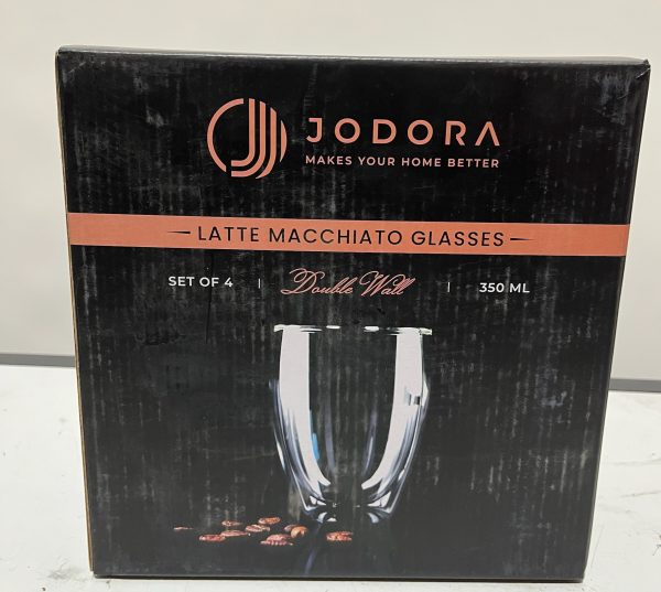 Latte macchiato glazen kopjes Jodora - Afbeelding 2
