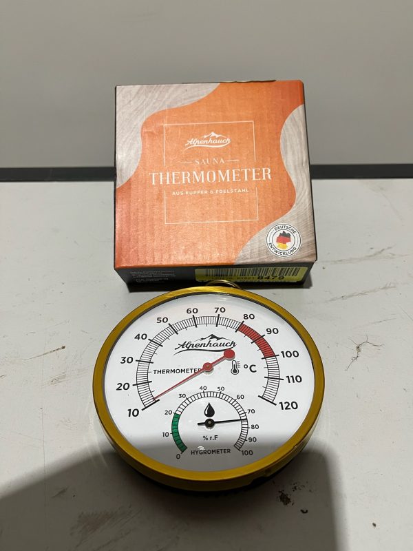 Thermometer sauna Alpenhauch