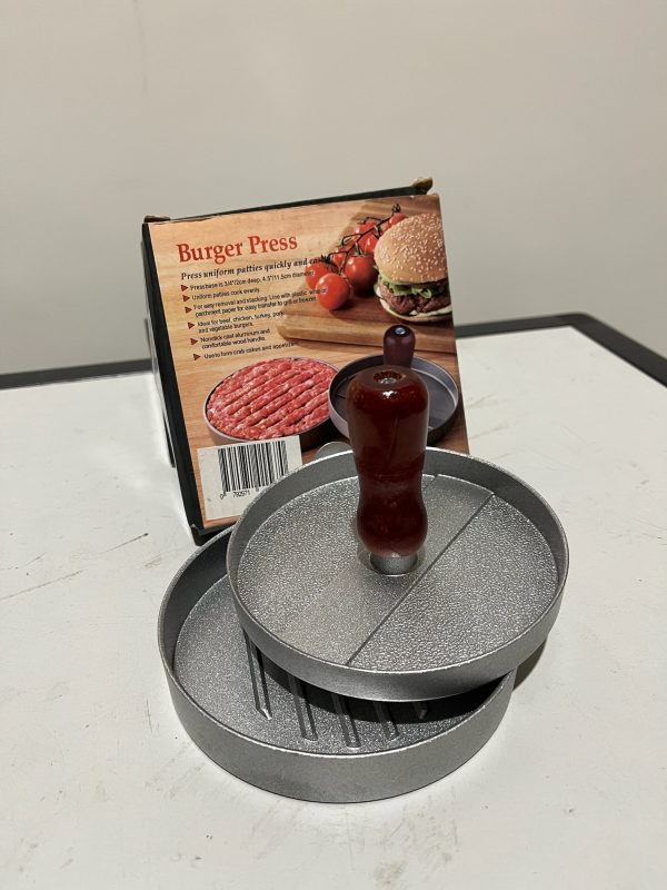 Hamburger pers Burger press