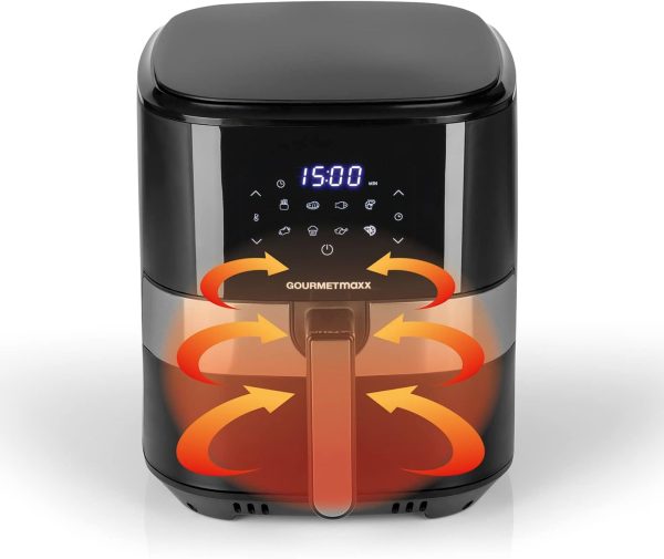 Air Fryer XXL 6,2 ltr Gourmet Maxx - Afbeelding 4