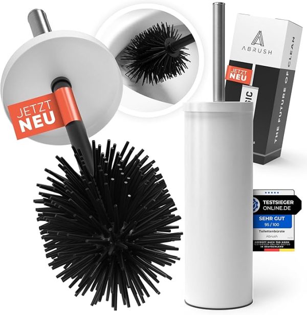Toiletborstel Abrush RVS - Afbeelding 2
