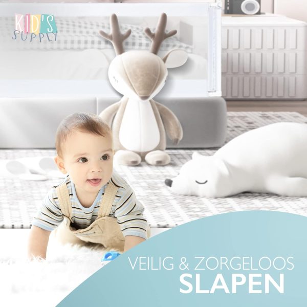 Bedhekje of uitvalbeveiliging Kids Supply maat 150 x 80 - Afbeelding 3