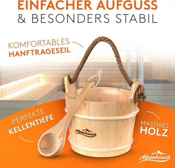 Sauna set  Alpenhauch - Afbeelding 2