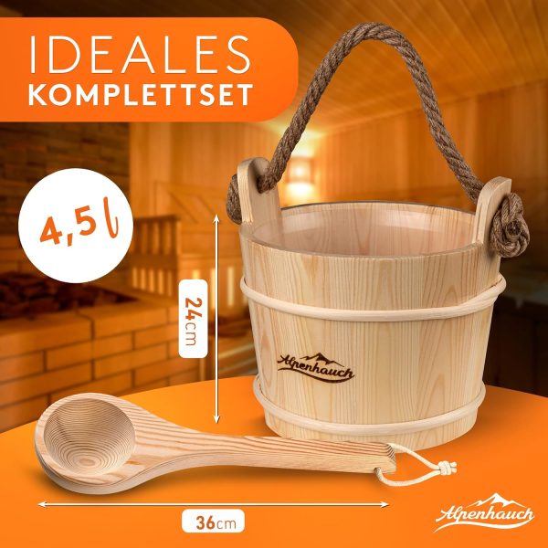 Sauna set  Alpenhauch