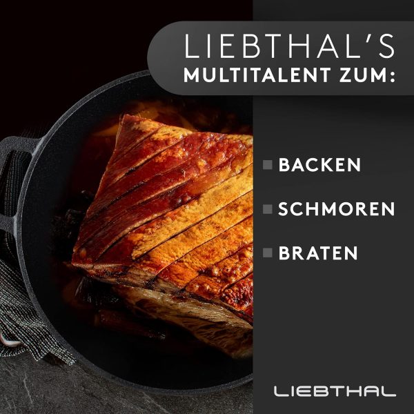 Broodoven  gietijzer braadpan Liebthal - Afbeelding 6