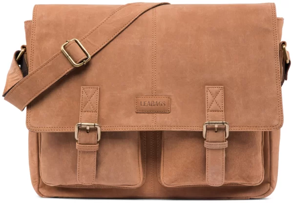Schouder- laptoptas Leabag