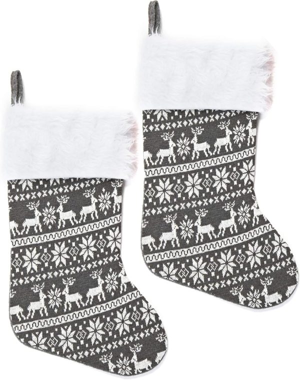 Kadosok (kerst) set 2 stuks brauns