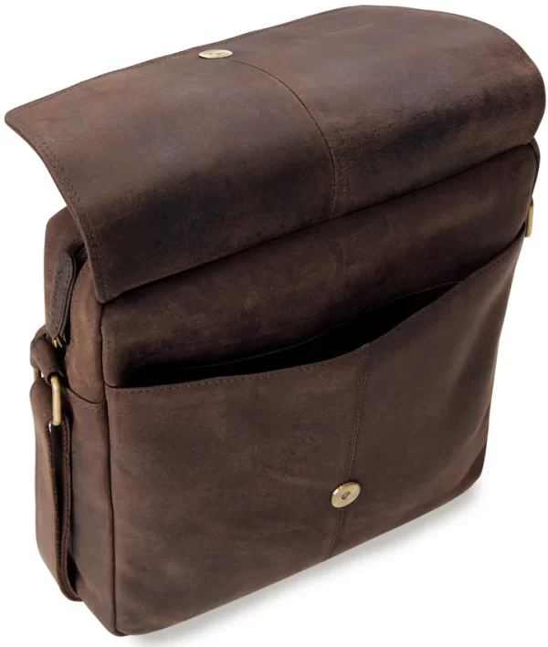 Hand- en schoudertas Leabag - Afbeelding 3