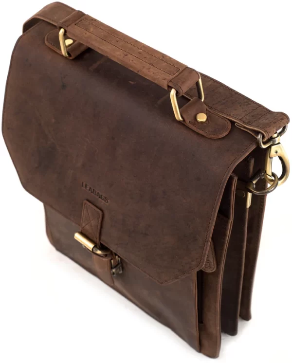 Hand- en schoudertas Leabag - Afbeelding 2
