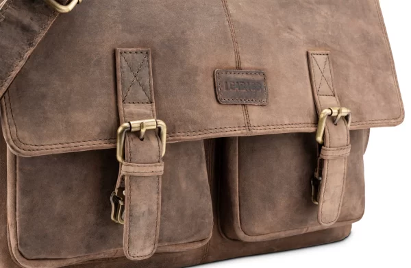 Schouder- laptoptas Leabag - Afbeelding 7