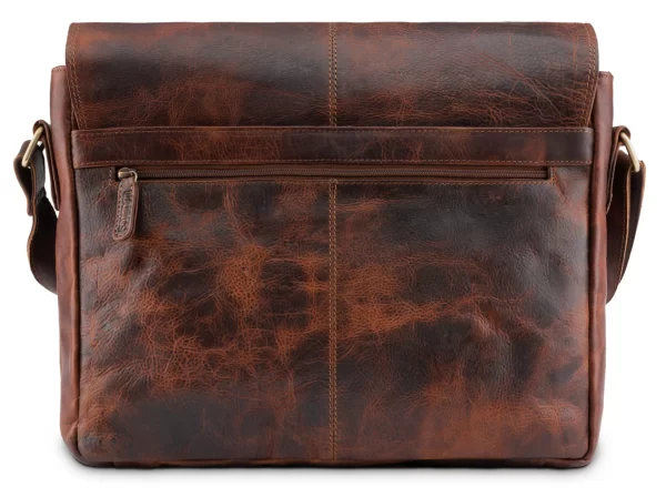Schouder- laptoptas Leabag - Afbeelding 3