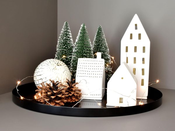 Decoratief dienblad Zwart D&D 30 cm - Afbeelding 3